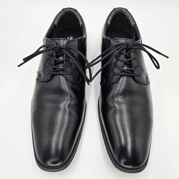 Alfani Andrew Men\'s Dress Shoes Plain Toe Derby Black Lace Up Size 10.5 M